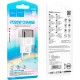 Зарядний пристрій HOCO C125A Transparent USB-C PD20W Transparent Black (6931474798336)