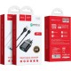 Зарядний пристрій HOCO C12Q Smart USB QC3.0 + cable USB to USB-C 18 W Black (6931474716293)