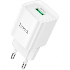 Зарядний пристрій HOCO C145A Charm USB QC3.0 White (6942007630214) - Фото