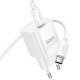 Зарядний пристрій HOCO C146A Charm USB-C PD20W + cable USB-C to USB-C White (6942007630269)