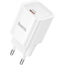 Зарядний пристрій HOCO C148A Charm USB-C PD30W White (6942007630306) - Фото