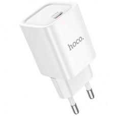 Зарядний пристрій HOCO C148A Charm USB-C PD30W White (6942007630306) - Фото