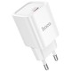 Зарядний пристрій HOCO C148A Charm USB-C PD30W White (6942007630306)
