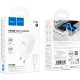 Зарядний пристрій HOCO C148A Charm USB-C PD30W + cable USB-C to Lightning White (6942007630313)