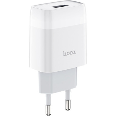 Зарядний пристрій HOCO C72A Glorious USB 10.5 W White (6931474712899)