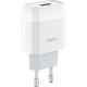 Зарядний пристрій HOCO C72A Glorious USB 10.5 W White (6931474712899)