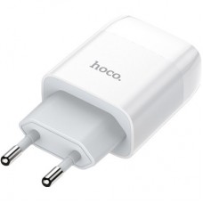 Зарядний пристрій HOCO C72A Glorious USB 10.5 W White (6931474712899) - Фото