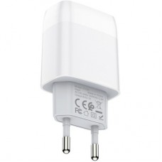 Зарядний пристрій HOCO C72A Glorious USB 10.5 W White (6931474712899) - Фото