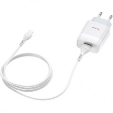 Зарядний пристрій HOCO C72A Glorious USB + cable Micro 10.5 W White (6931474713001) - Фото