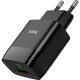 Зарядний пристрій HOCO C72Q Glorious USB QC3.0 18 W Black (6931474732507)