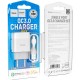 Зарядний пристрій HOCO C72Q Glorious USB QC3.0 + cable USB to Micro 5P 18 White (6931474732538)