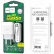 Зарядний пристрій HOCO C73A Glorious 2xUSB + cable USB to Lightning White (6931474713056)