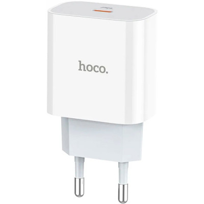 Зарядний пристрій HOCO C76A Plus Speed Source USB-C PD20 W White (6931474746917)
