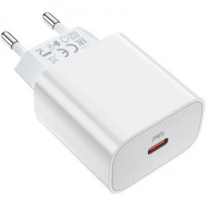 Зарядний пристрій HOCO C76A Plus Speed Source USB-C PD20 W White (6931474746917) Зарядний пристрій HOCO C76A Plus Speed Source USB-C PD20 W White (6931474746917) - Фото
