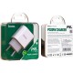 Зарядний пристрій HOCO C76A Plus Speed Source USB-C PD20 W White (6931474746917)