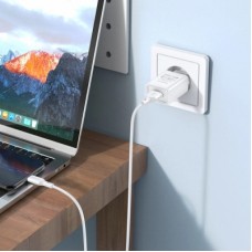 Зарядний пристрій BOROFONE BA68A Glacier USB 10.5 W White (6974443385670) - Фото
