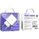 Зарядний пристрій HOCO C76A Pro Majestic USB-C PD30W White (6942007616300)