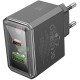 Зарядний пристрій BOROFONE BAS32A Treasure 1xUSB-C PD30W + 1xUSB QC3.0 Black (6941991110641)