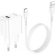 Зарядний пристрій HOCO C98A Proton USB QC3.0 + cable USB to USB-C White (6931474766878)