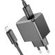 Зарядний пристрій HOCO CS11A Ocean USB + cable USB to Micro 5P 10.5 W Black (6942007603584)