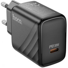 Зарядний пристрій HOCO CS22A Value USB-C PD30W Black (6942007609913) - Фото