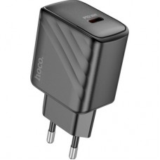 Зарядний пристрій HOCO CS22A Value USB-C PD30W Black (6942007609913) - Фото