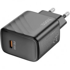 Зарядний пристрій HOCO CS22A Value USB-C PD30W Black (6942007609913) - Фото