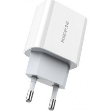 Зарядний пристрій BOROFONE BA38A Plus Speedy USB-C PD20 White (6931474746870) - Фото