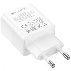 Зарядний пристрій BOROFONE BA77A Insightful USB-C PD30W White (6941991101274) - Фото