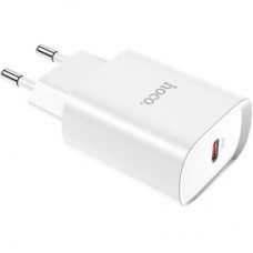 Зарядний пристрій HOCO N14 Smart Charging USB-C PD20 W White (6931474745026) - Фото