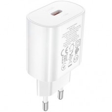 Зарядний пристрій HOCO N22 Jetta USB-C PD25 W White (6931474760067) - Фото