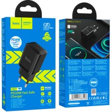 Зарядний пристрій HOCO N27 Innovative USB-C PD20W Black (6931474783448) - Фото