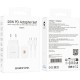 Зарядний пристрій BOROFONE BA82A Platinum USB-C PD25W + cable USB-C to USB-C White (6941991112270)
