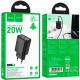 Зарядний пристрій HOCO N60 Gentle USB-C PD20W Black (6942007644174)