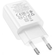 Зарядний пристрій HOCO N60 Gentle USB-C PD20W White (6942007644181) - Фото