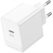 Зарядний пристрій BOROFONE BAS13A Erudite USB-C PD20 W White (6941991104862) - Фото