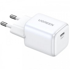 Зарядний пристрій Ugreen CD319 Nexode Mini USB-C PD30W GaN White (15326) - Фото