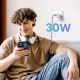 Зарядний пристрій Ugreen CD319 Nexode Mini USB-C PD30W GaN White (15326)