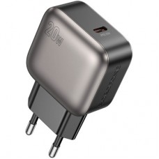 Зарядний пристрій BOROFONE BAS53A Absolute USB-C PD20W Black (6941991116179) - Фото