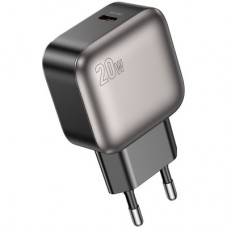 Зарядний пристрій BOROFONE BAS53A Absolute USB-C PD20W Black (6941991116179) - Фото