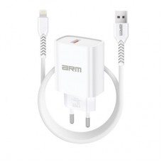 Зарядное устройство Armorstandart AR012 Basic USB 24W + cable USB to Lightning White (ARM69894)