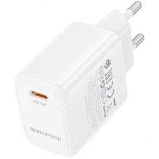Зарядний пристрій BOROFONE BN26 Fuente USB-C PD20W White (6941991120237) - Фото