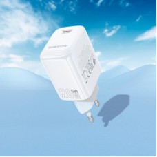 Зарядний пристрій BOROFONE BN26 Fuente USB-C PD20W White (6941991120237) - Фото