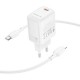 Зарядний пристрій BOROFONE BN26 Fuente USB-C PD20W + cable USB-C to Lightning White (6941991120244)