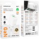 Зарядний пристрій BOROFONE BN27 Fuente 1xUSB-C PD20W + 1xUSB QC 3.0 + cable USB-C to USB-C White