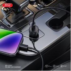 Зарядний пристрій XO CC57 USB-C PD25W Black (CC57_Black) - Фото