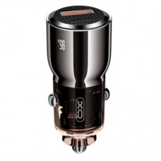 Зарядний пристрій XO CC58 USB-C PD65W + USB-A 30 W Gray (CC58_Tarnish) - Фото