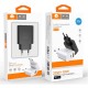 Зарядний пристрій WUW C172 1xUSB-C PD20W + 1xUSB QC3.0 18 W Black (6972573335381)