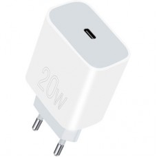 Зарядний пристрій WUW C176 USB-C PD20W White (WUW-C176) - Фото