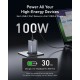 Зарядний пристрій Anker GaNPrime 100 W 2xUSB-C PD + 1xUSB-A Foldable Silver (A2688341)